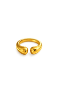 Offener Chunky Edelstahlring