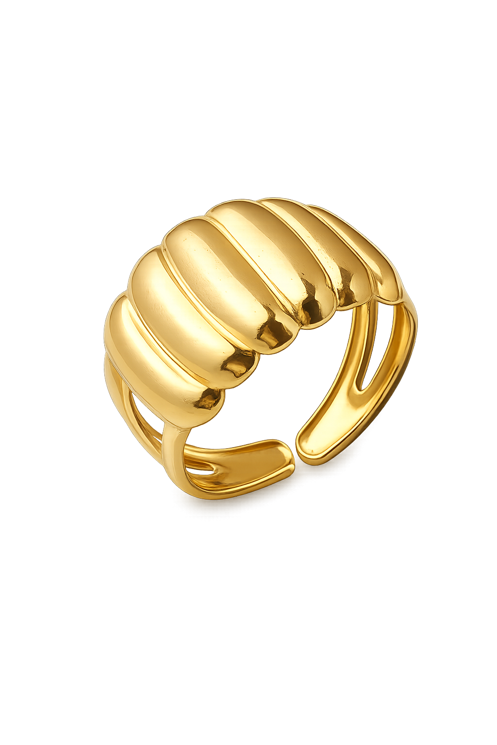 Chunky Edelstahlring