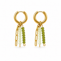 Matcha Light – Edelstahl Ohrringe