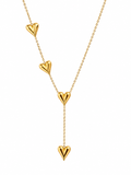 Golden Hearts – Edelstahl Kette