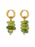 Green Balance – Edelstahl Ohrringe