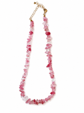 Rosa Steine Kette