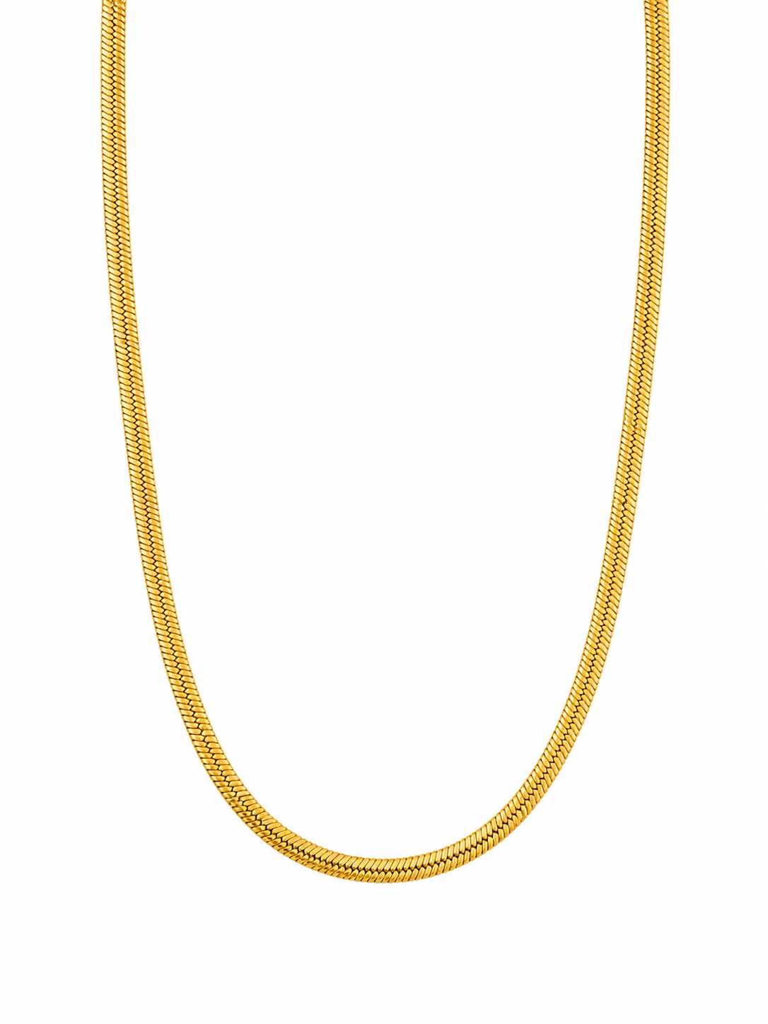 Elegante Edelstahlkette