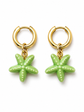 Matcha Ocean Star – Edelstahl Ohrringe