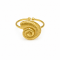 Ring mit großer Muschel