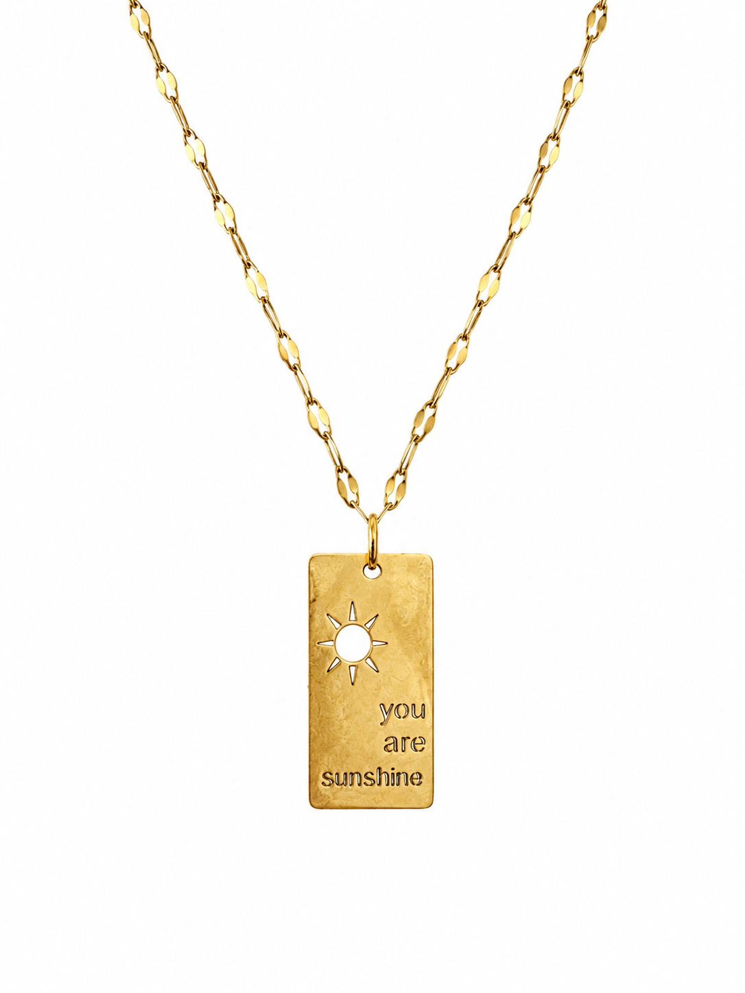 You are Sunshine - Edelstahl Kette