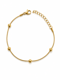 Edelstahl Armband mit Kugeln