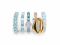 Perlen Charms Blue