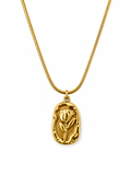 Golden Bloom- Edelstahl Kette