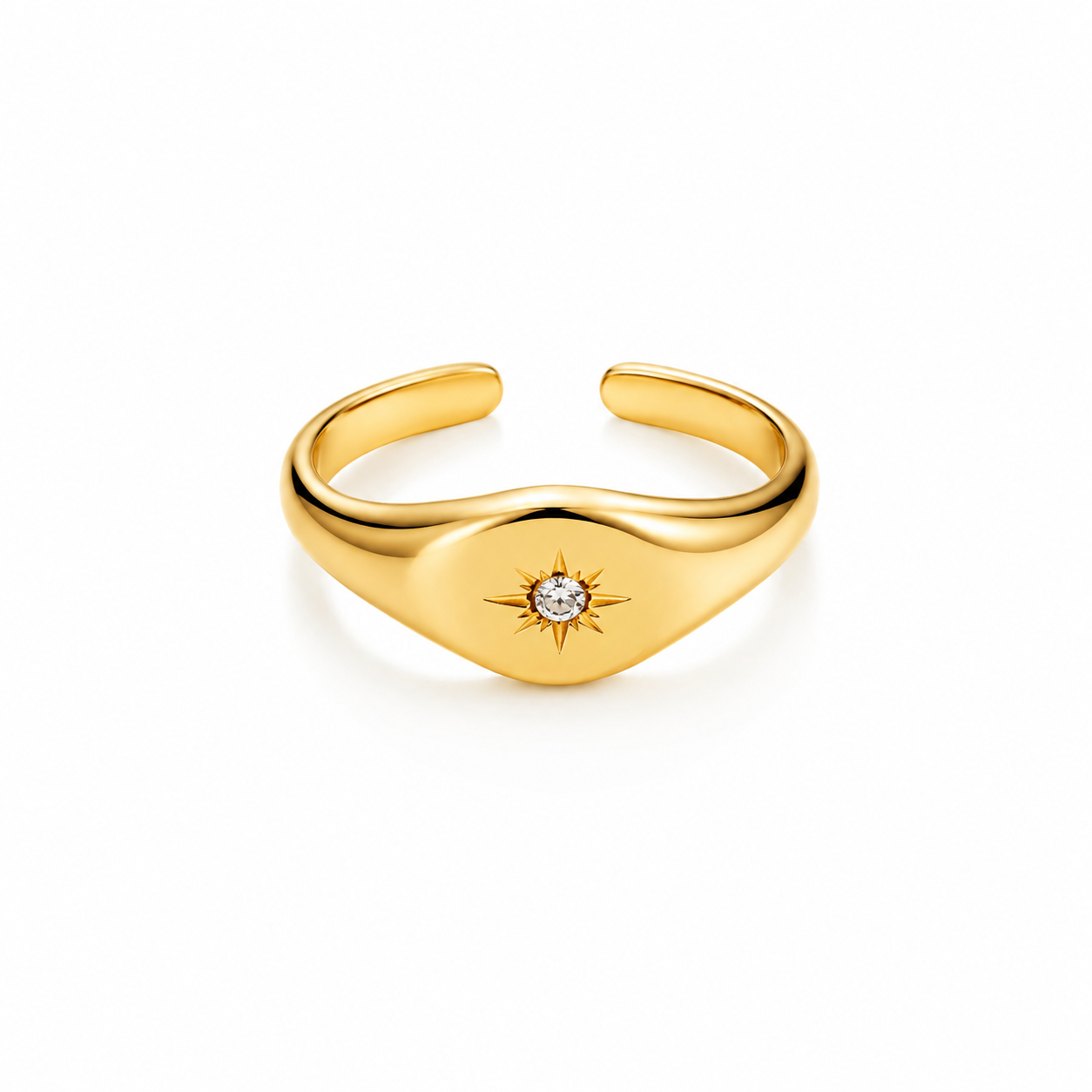 Golden Tide Ring