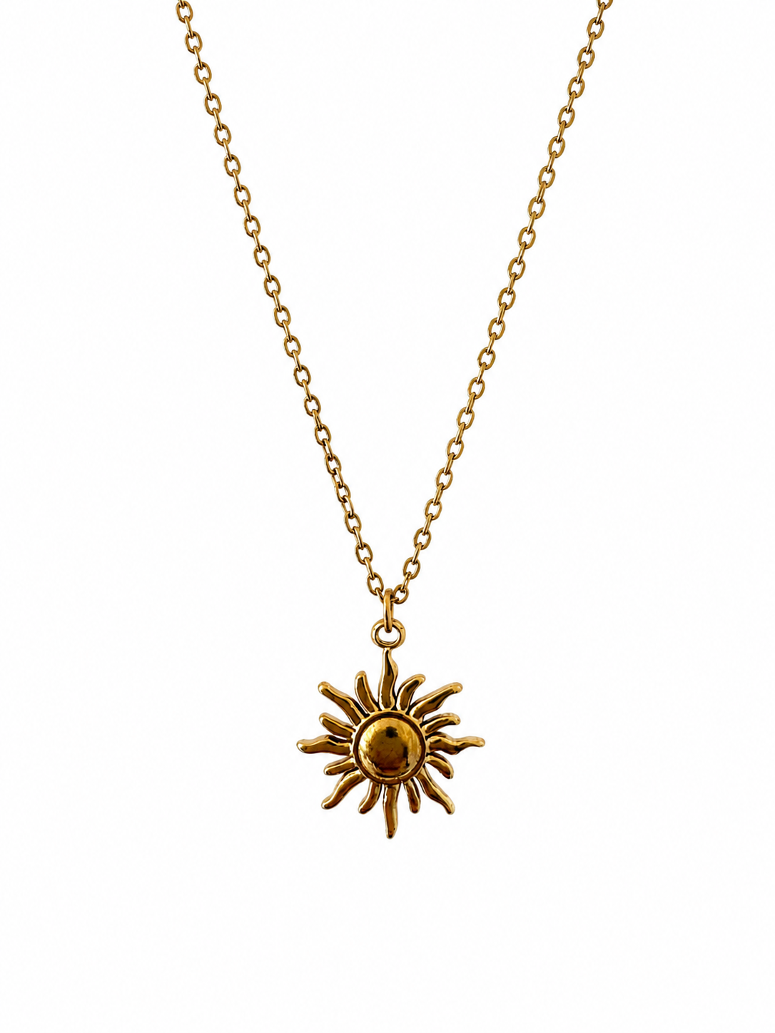 Little Sun Glow- Edelstahl Kette