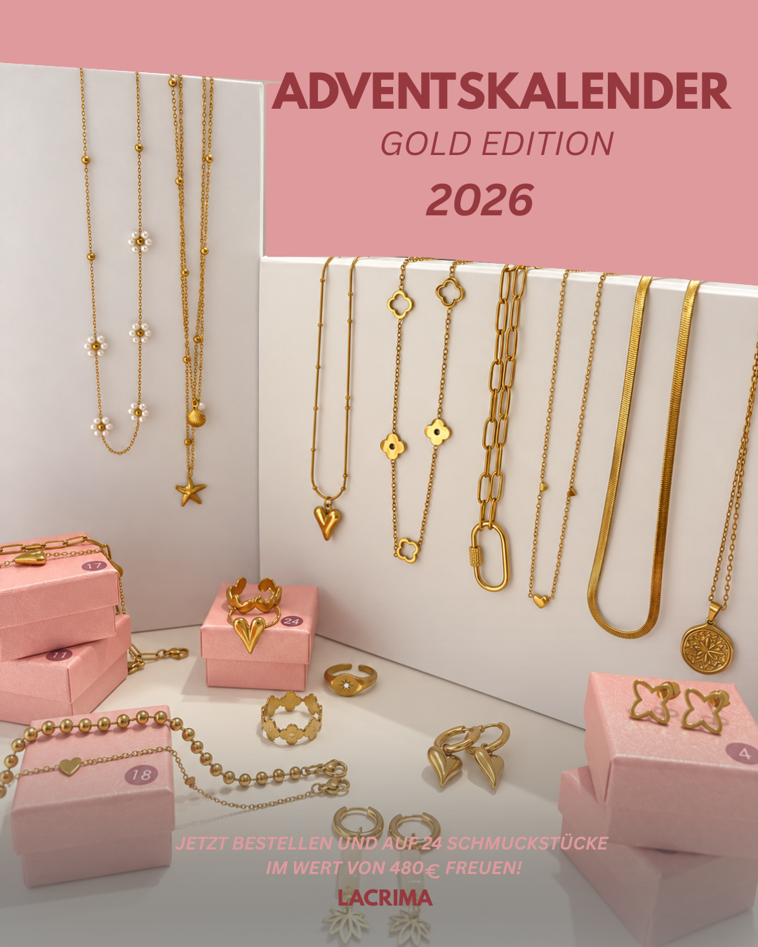 LACRIMA Adventskalender- Golden Edition